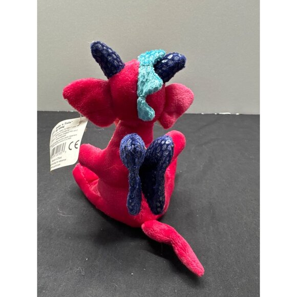 Gund Kids Scales N Tails Zip Along Plush Dragon Toy - Picture 3 of 7